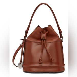 Staud agnes leather bucket bag